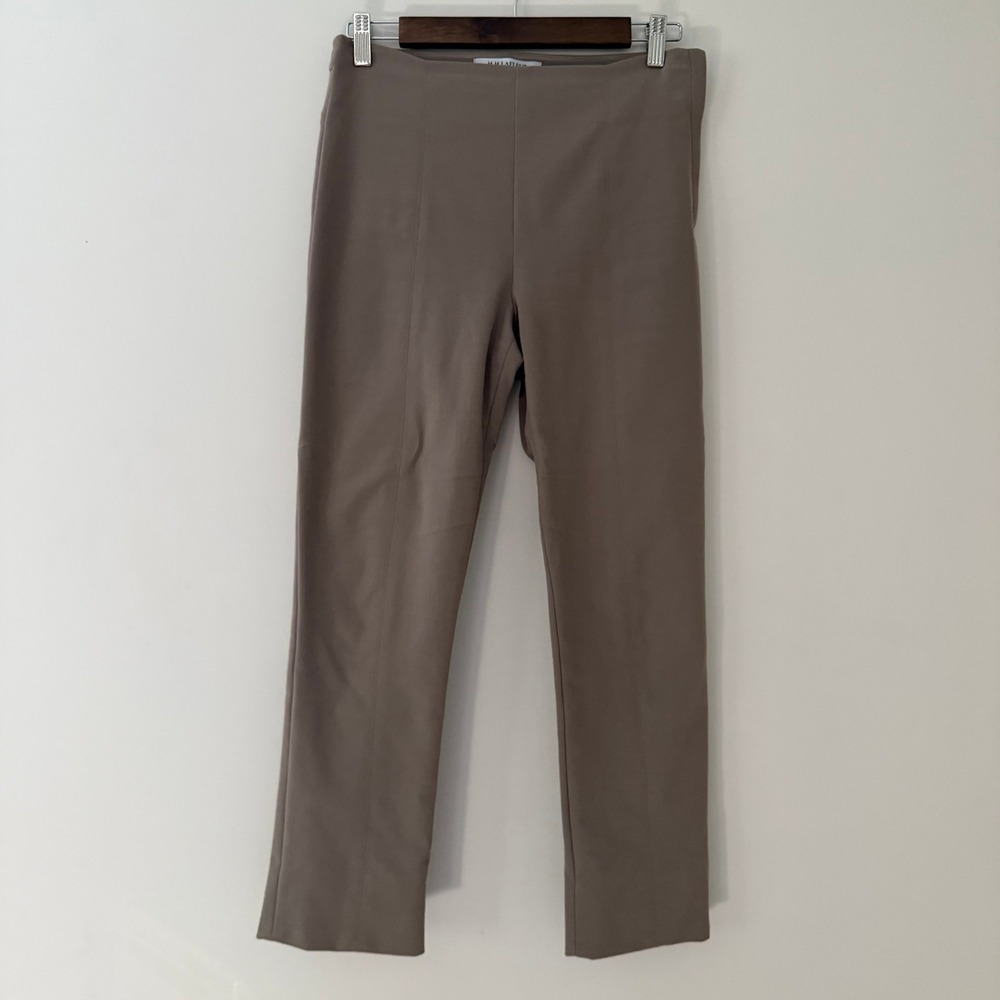 MM LaFleur Foster Straight Leg Pant Taupe Brown Workwear Professional Womens 6